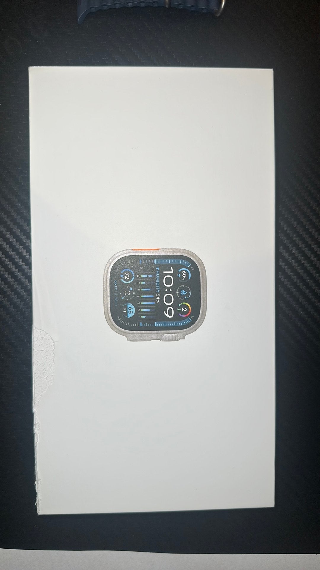 Apple Wacth Ultra 2 49mm Titanium Blue Ocean, Étanche, IOS, Comme neuf, Enlèvement
