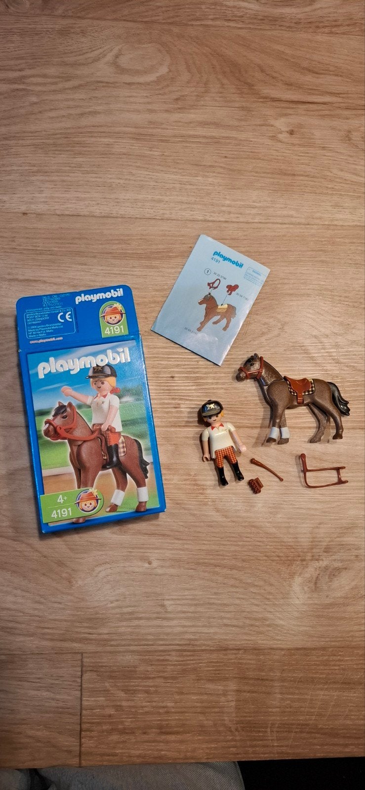 playmobil 4191 amazone met paard compleet, Enlèvement