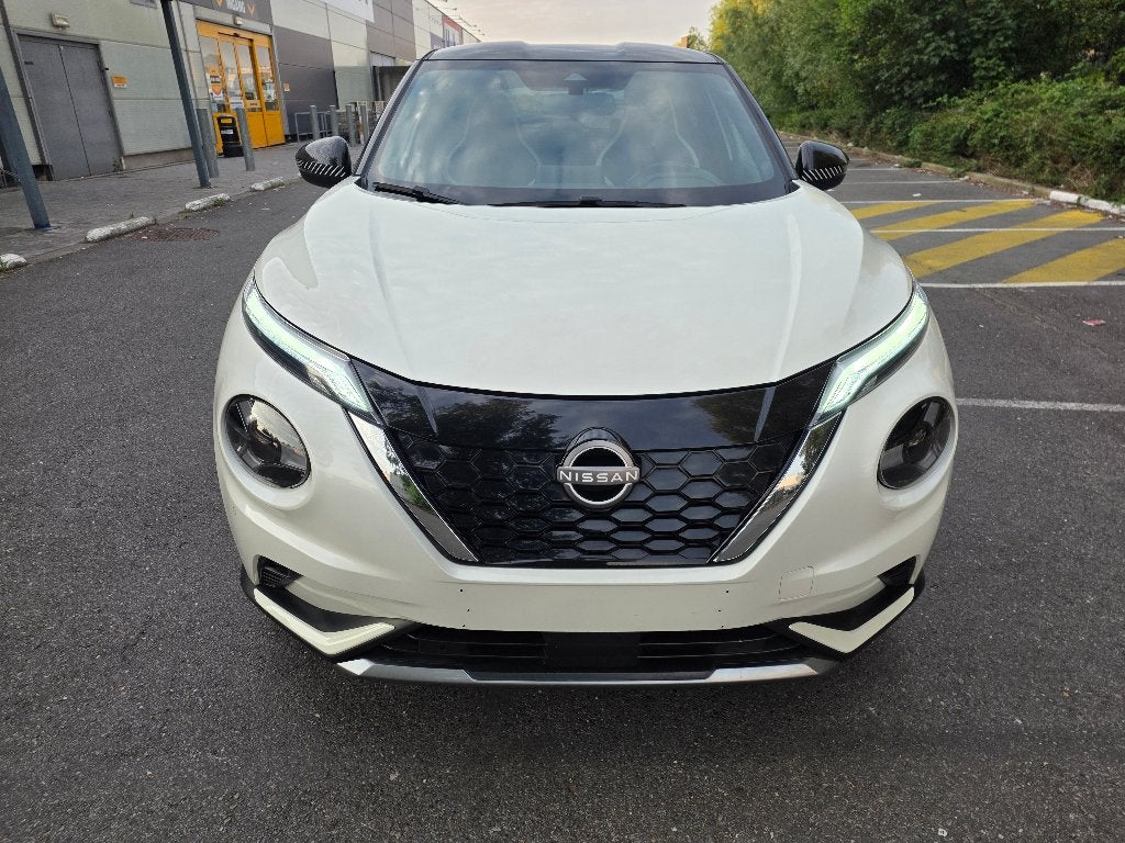 NISSAN JUKE 1.6 HYBRID 143 PK 09/2022  PREMIÈRE ED. CAMERA, Auto's, 4 cilinders, Wit, Bedrijf, 5 zetels