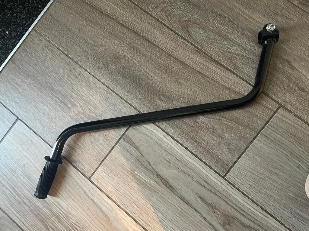Duwstang voor kinderfiets - universeel - zwart - 45 cm, Ophalen, Zo goed als nieuw