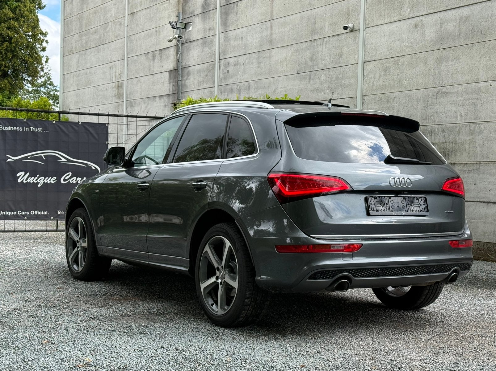Audi Q5 2.0 Benzine S Line PLUS Automaat Xenon Pano 99.000KM, Auto's, Audi, Automaat, Bedrijf, Leder en Alcantara, Euro 6