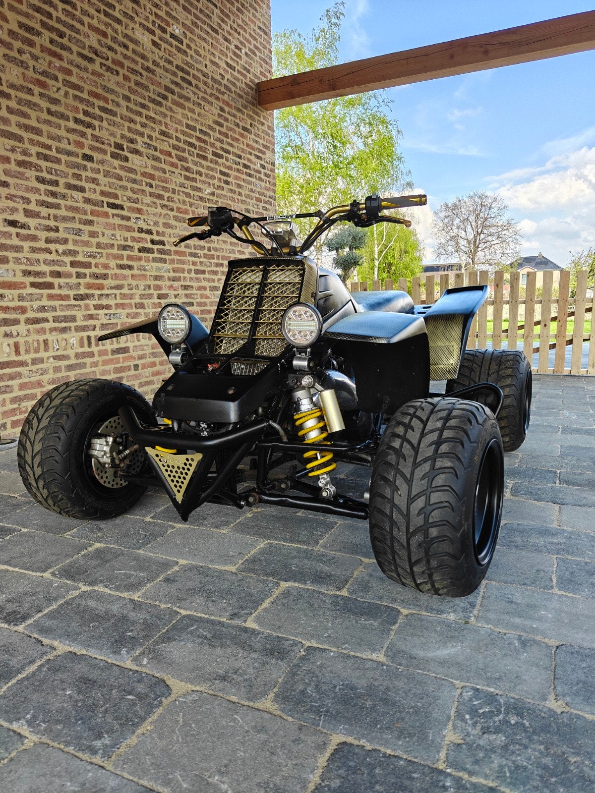 Yamaha banshee 350cc, 1 cilinder, 350 cc