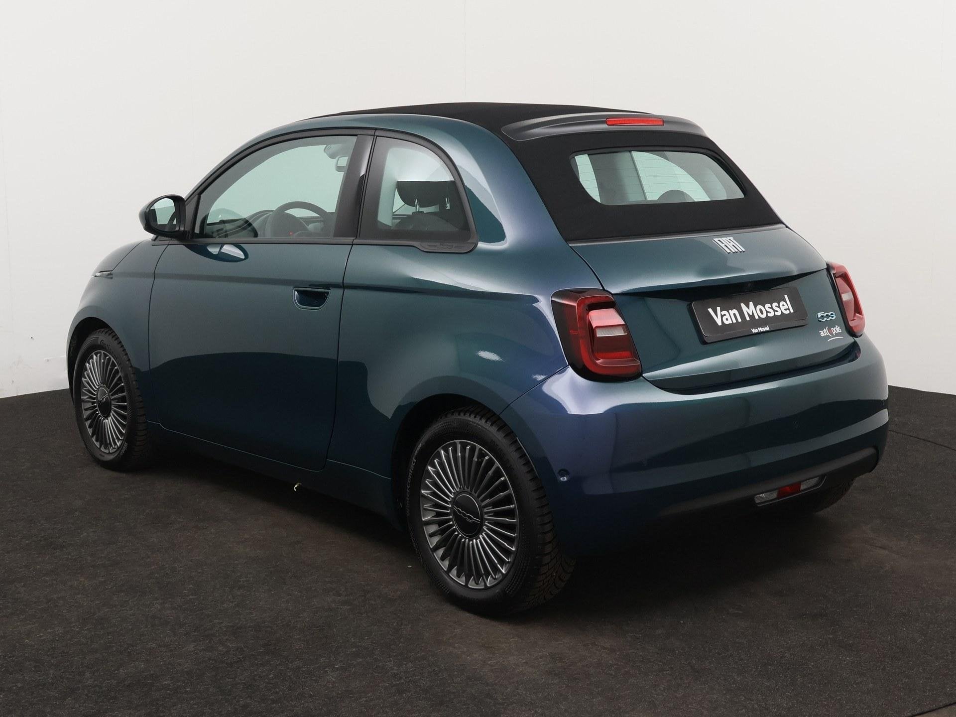 Fiat 500 C Icon 42 kWh | Navi | ECC | Cam | LED | PDC |, Auto's, Stof, Cabriolet, https://public.car-pass.be/vhr/2f002587-b8ce-49f4-a397-0de950821cce