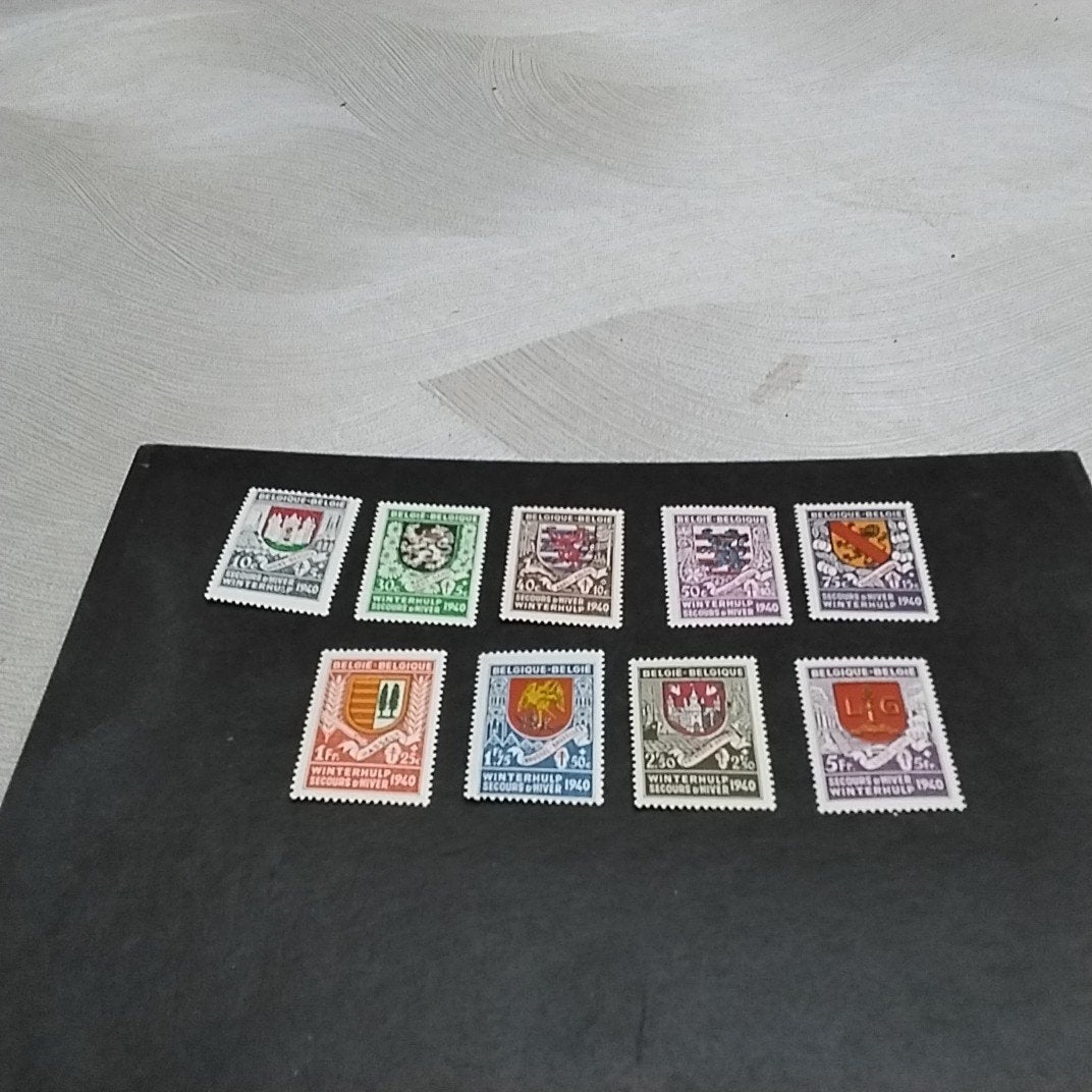 BELGIE 538/546 postfris met cote 11,50 €, Ophalen of Verzenden, Postfris