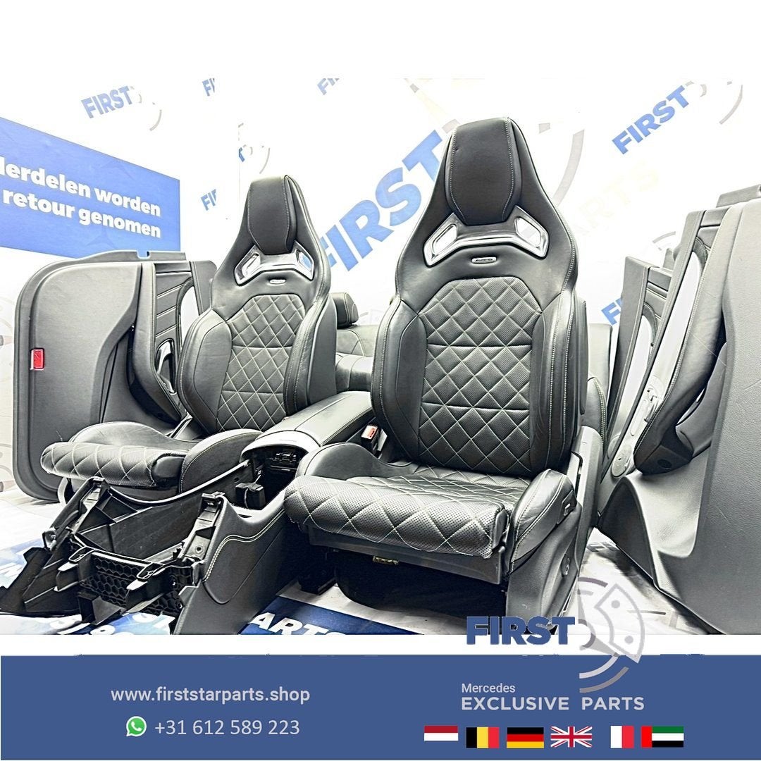 W253 GLC 63 AMG COUPÉ interieur Mercedes C253 GLC63 stoelen, Utilisé, -, -, Enlèvement ou Envoi