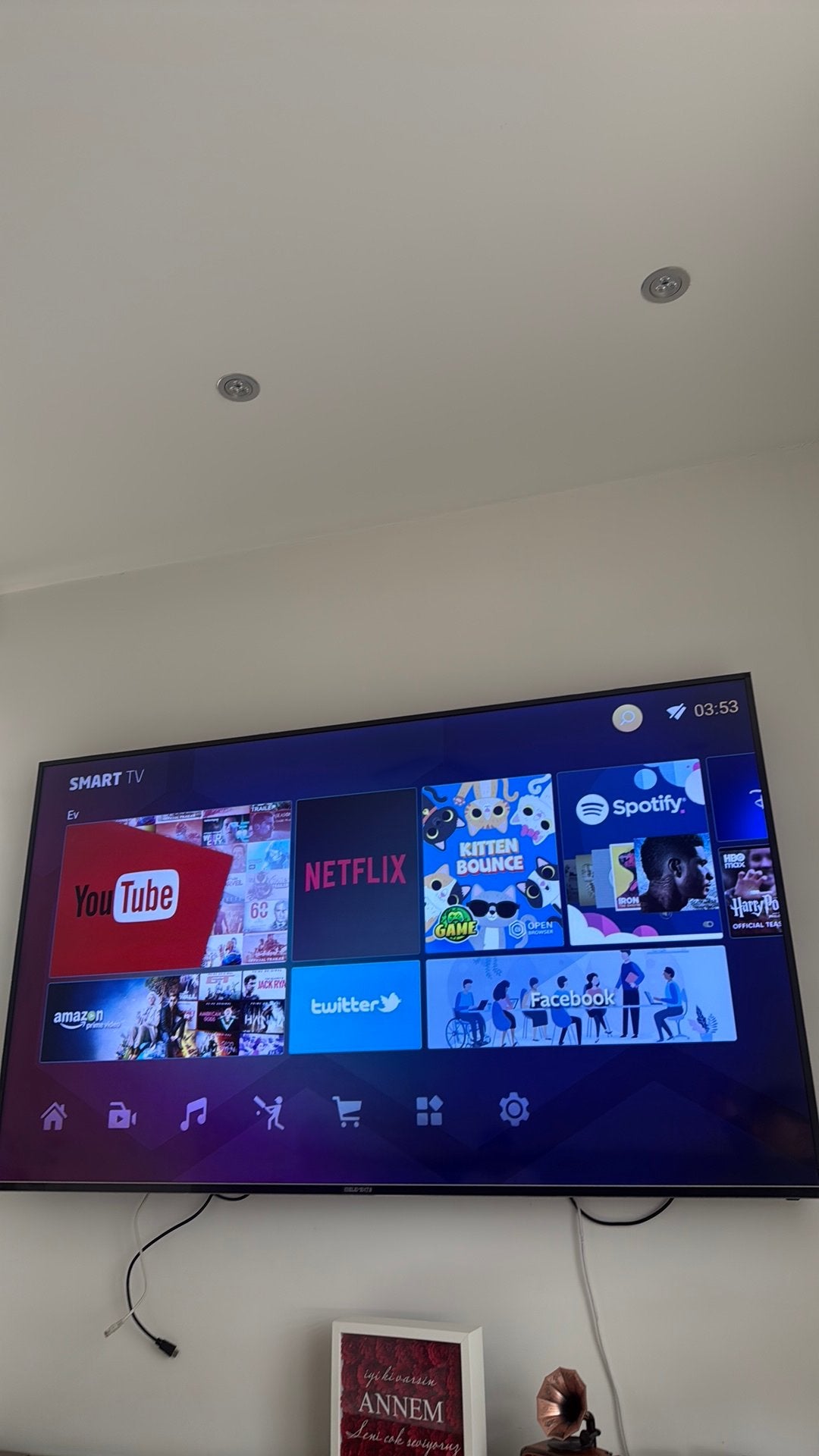 Éléments de télévision Smart TV, Comme neuf, Enlèvement, 100 cm ou plus, 4k (UHD)