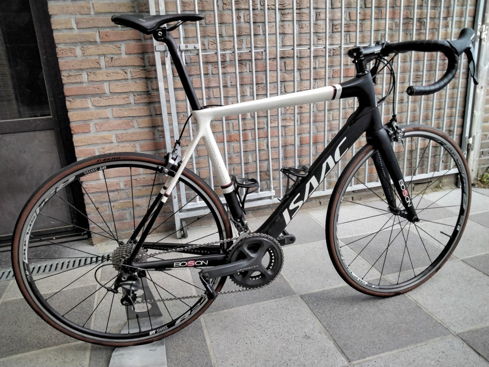 Isaac boson racefiets, Fietsen en Brommers, 28 inch, Carbon, Zo goed als nieuw, Meer dan 20 versnellingen