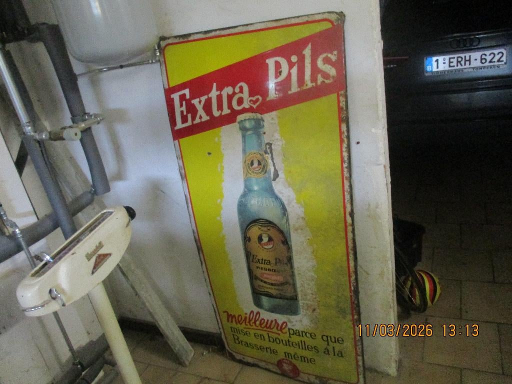 emaille piedboeuf, Collections, Enlèvement