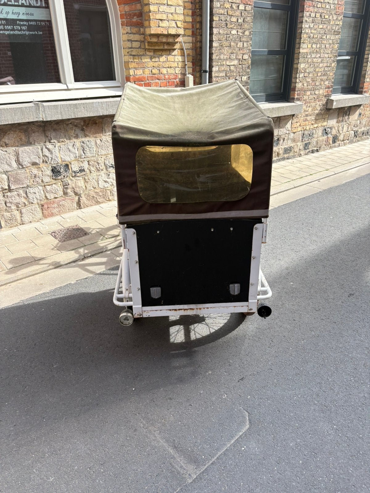 Bakfiets    Zonder lader, 4 kinderen of meer, Gebruikt, Velgrem, Elektrisch