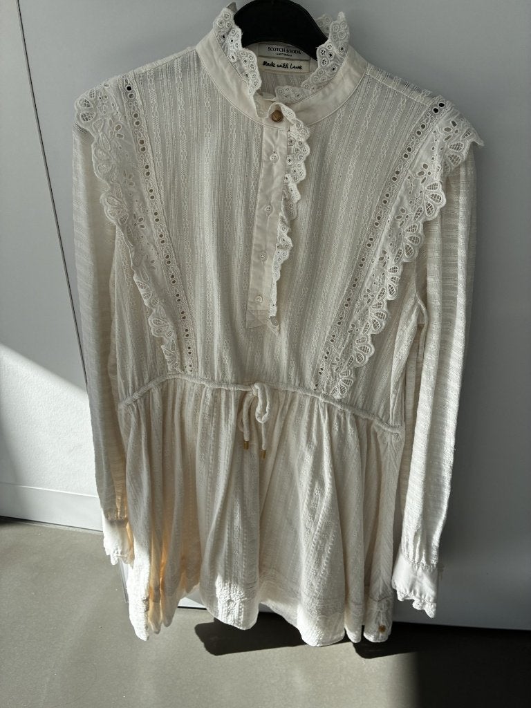 Wit kleed van Scotch and soda maat xs, nieuwe staat!, Kleding | Dames, Wit, Nieuw, Scotch & Soda, Ophalen of Verzenden