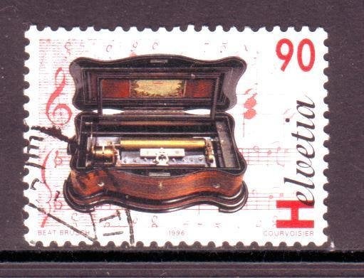 Postzegels Zwitserland (6) : gestempeld ts. nr. 1514 en 1727, Enlèvement ou Envoi, Affranchi
