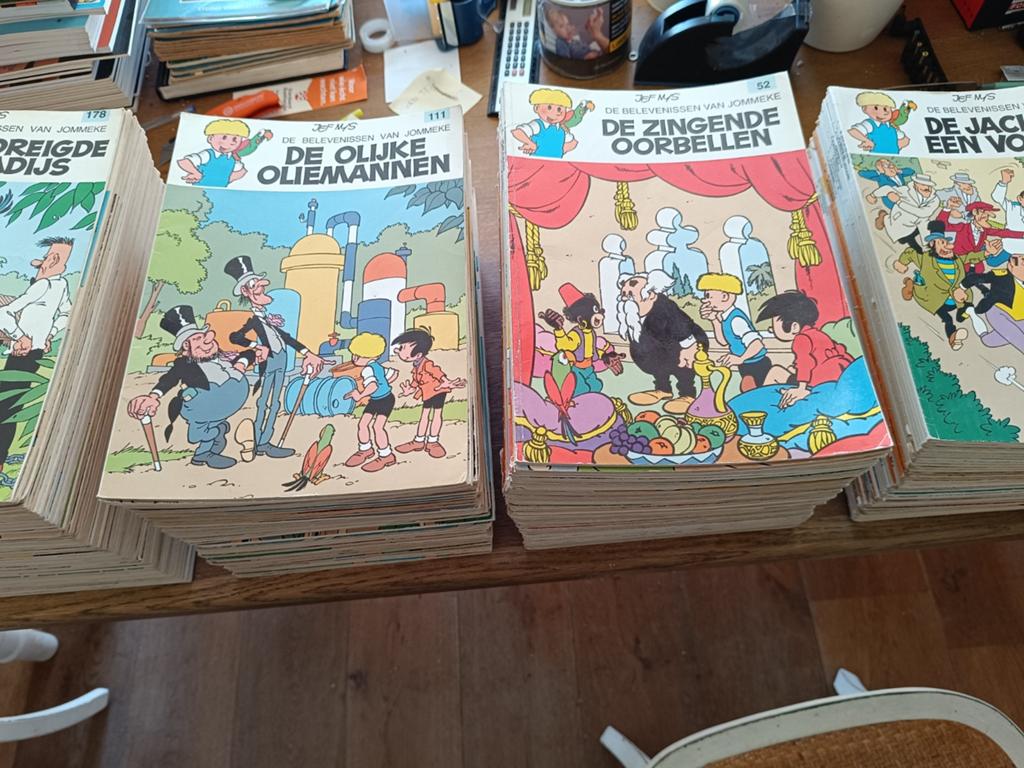 250 jommeke strips, Boeken, Stripverhalen, Ophalen of Verzenden
