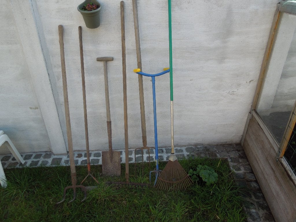 7 stuks tuingereedschap, Ophalen, Gebruikt, Overige soorten