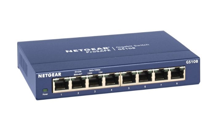 Netgear GS108, Computers en Software, Ophalen of Verzenden, Nieuw