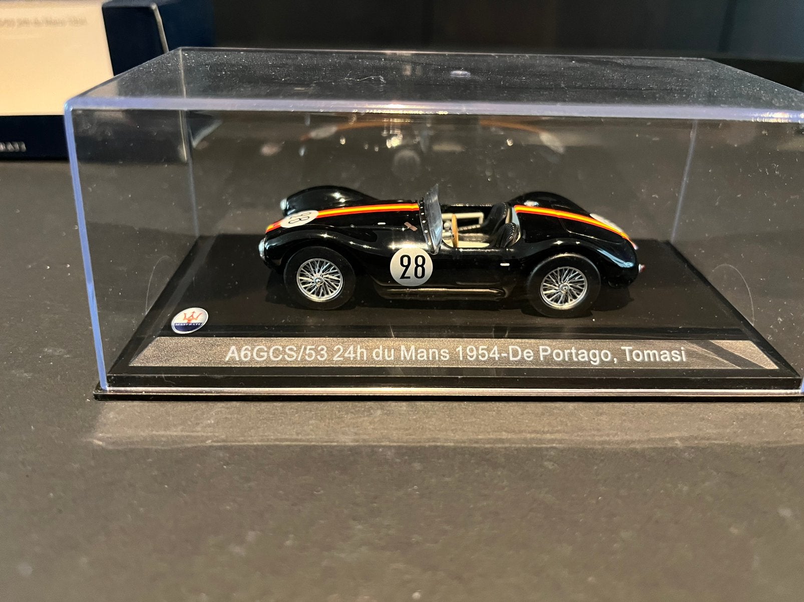 Maserati A6GCS53 24 Heures du Mans 1954, Enlèvement