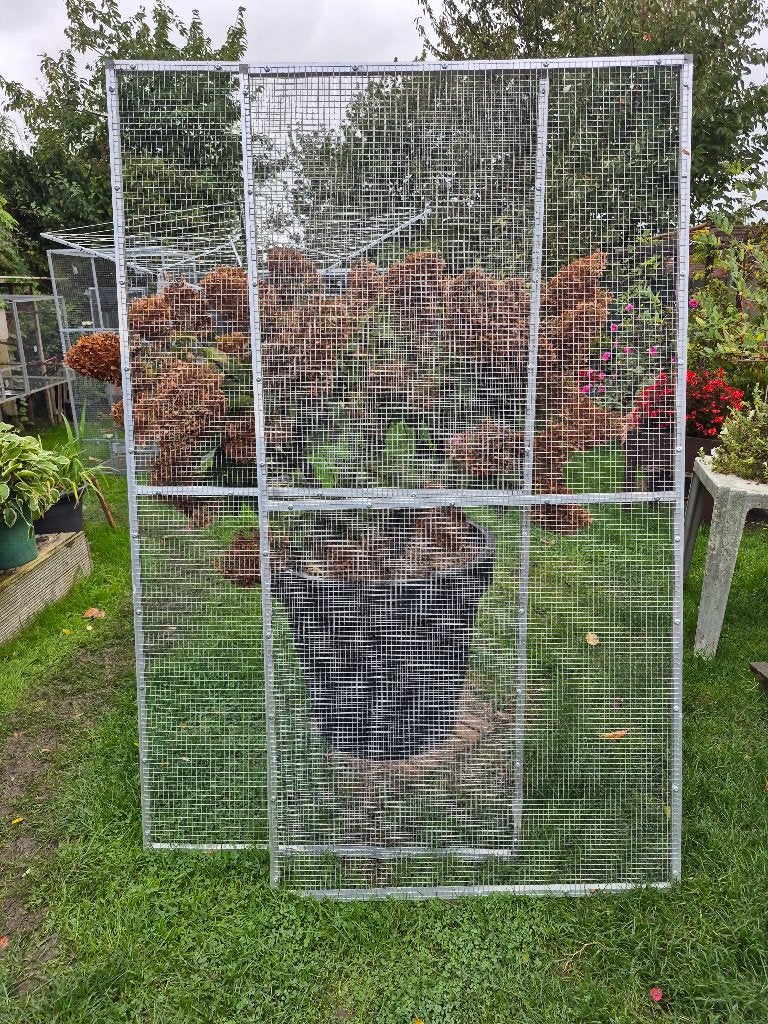 Panelen voor vogelkooi., Ophalen, Nieuw, Aluminium, Volière