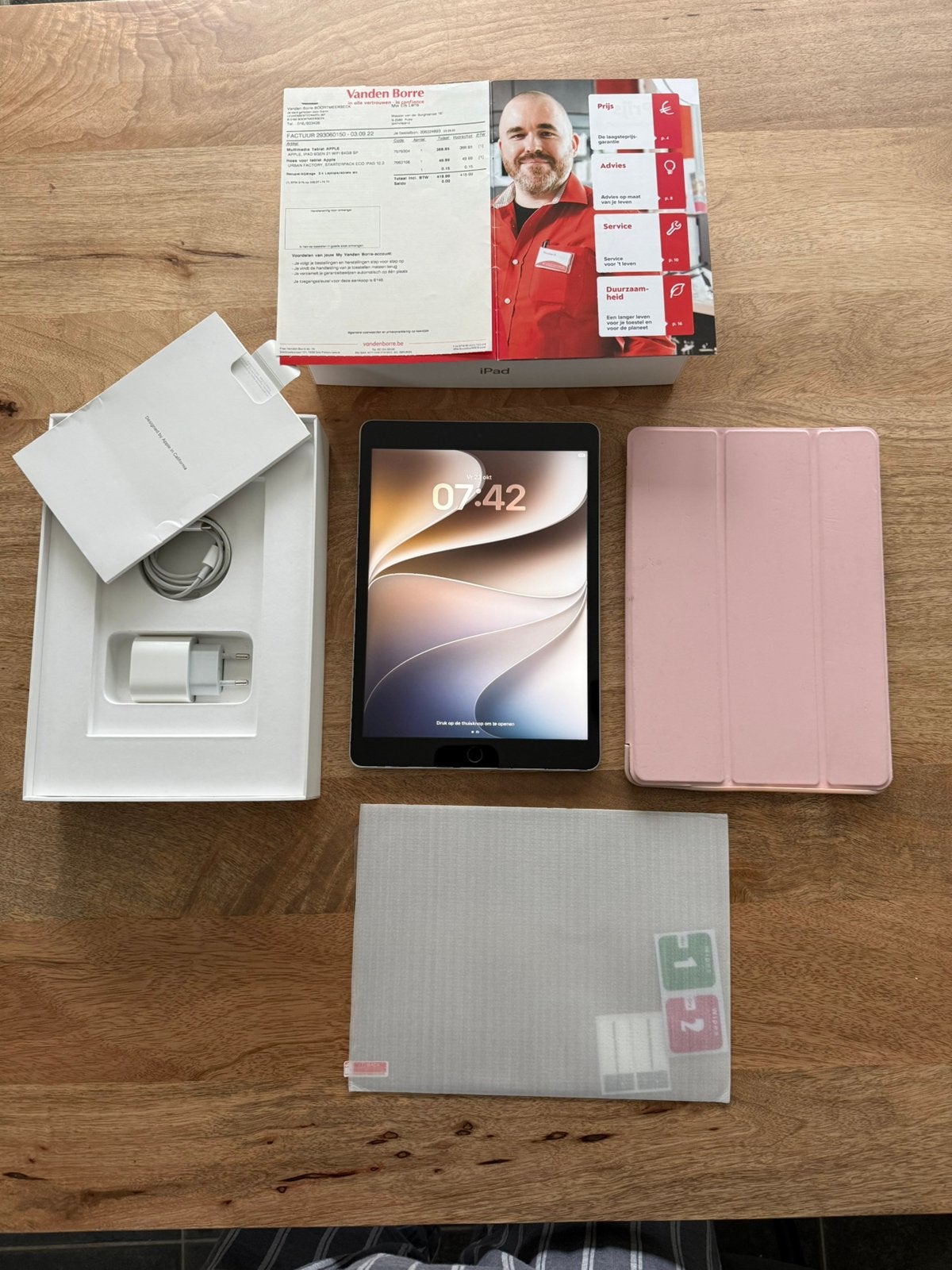 iPad 9de Generatie Wifi 64 gb Als Nieuw, Computers en Software, 10 inch, Apple iPad, Ophalen of Verzenden, Zo goed als nieuw