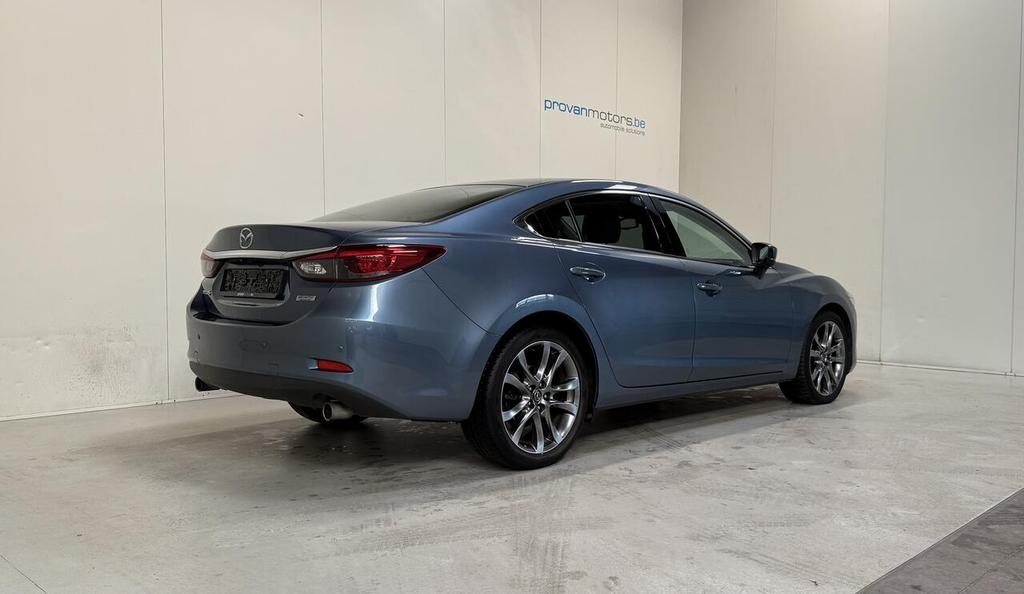 Mazda 6 SkyActiv 2.5 Benzine Autom. - Pano - Topstaat!, 4 deurs, Euro 6, USB, Overige kleuren