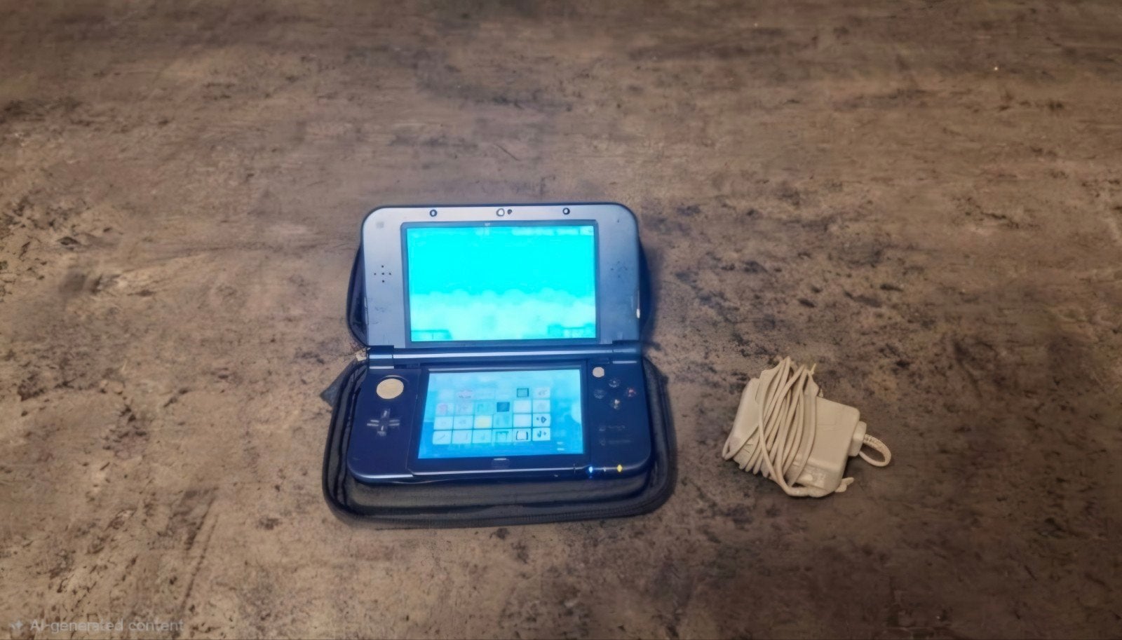 nouvelle Nintendo 3DS XL avec chargeur et étui, Enlèvement ou Envoi, 3DS, Utilisé, Bleu
