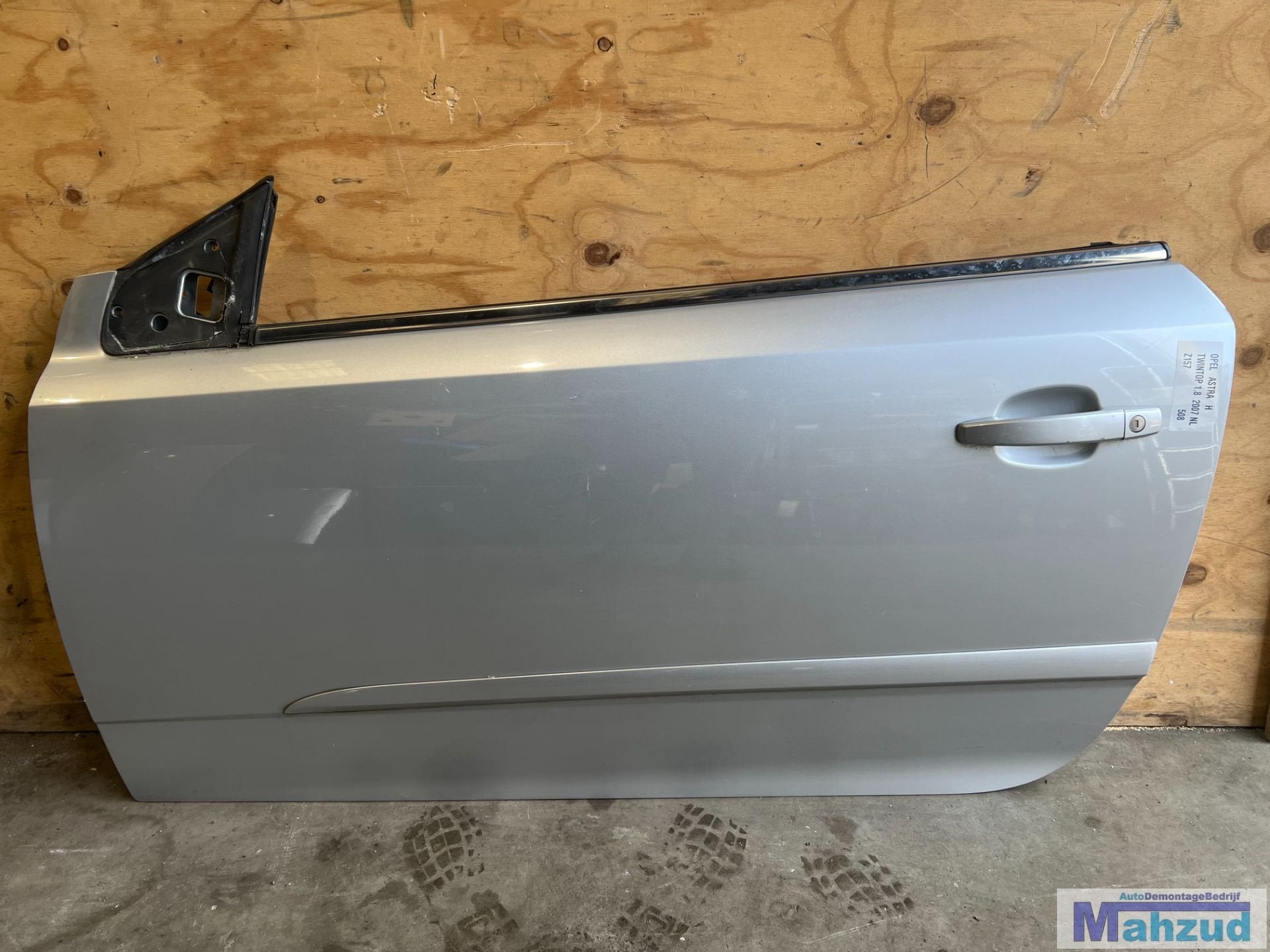 OPEL ASTRA H Twintop zilver Z157 links deur 2005-2010, Gebruikt, Deur, Opel Automobile GmbH, Kontakt@opel-infoservice.de