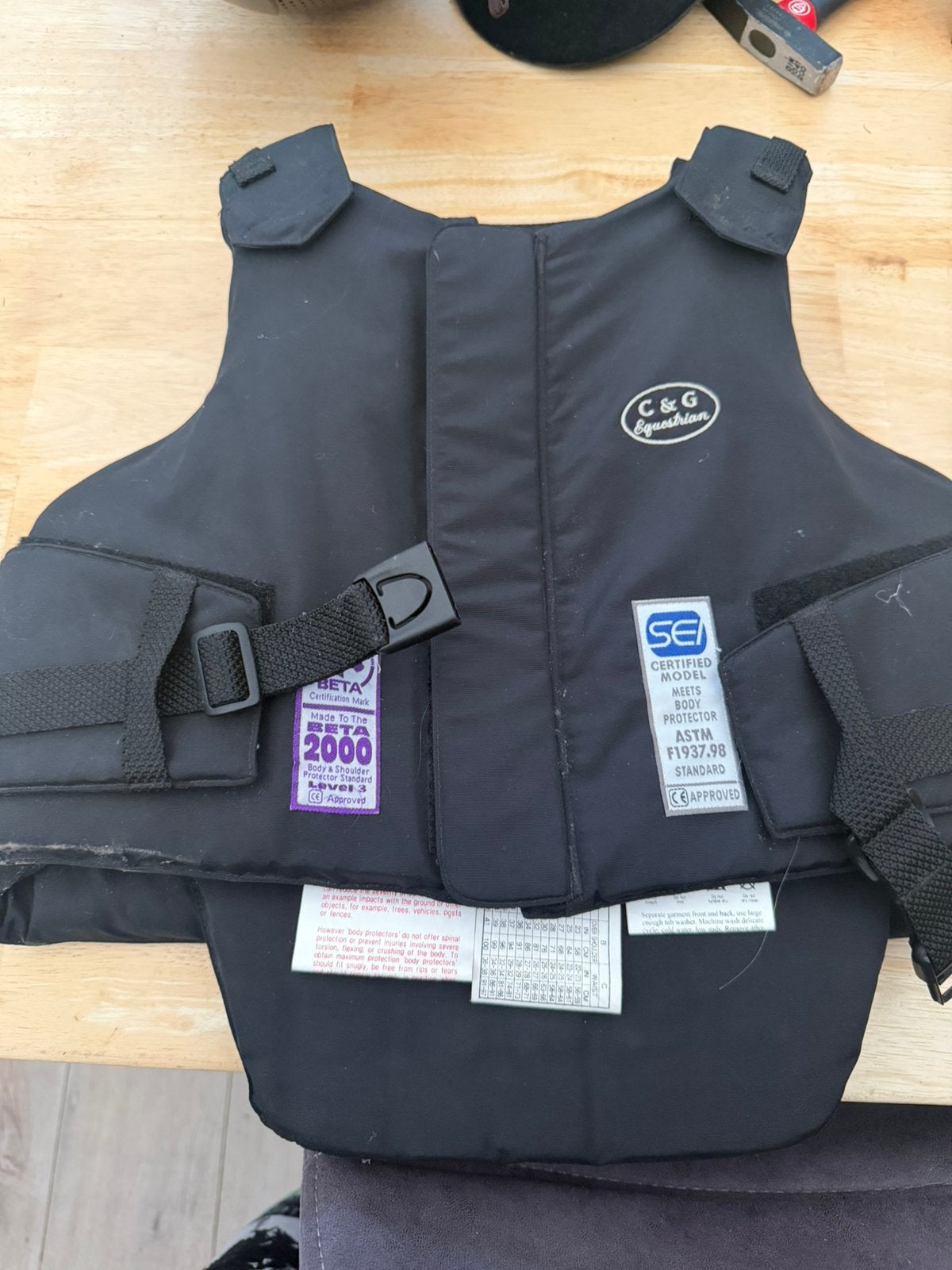 Bodyprotector, Dieren en Toebehoren, Bodyprotector, Ophalen, Zo goed als nieuw