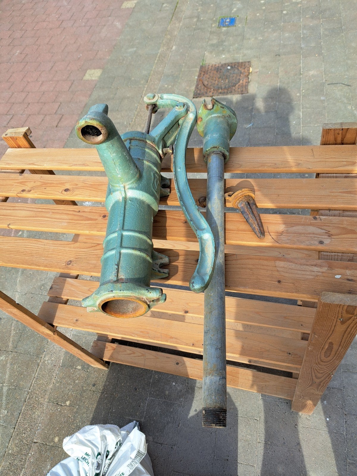 handpomp regenwater, Jardin & Terrasse, Enlèvement, Utilisé, Manuelle, Autres types