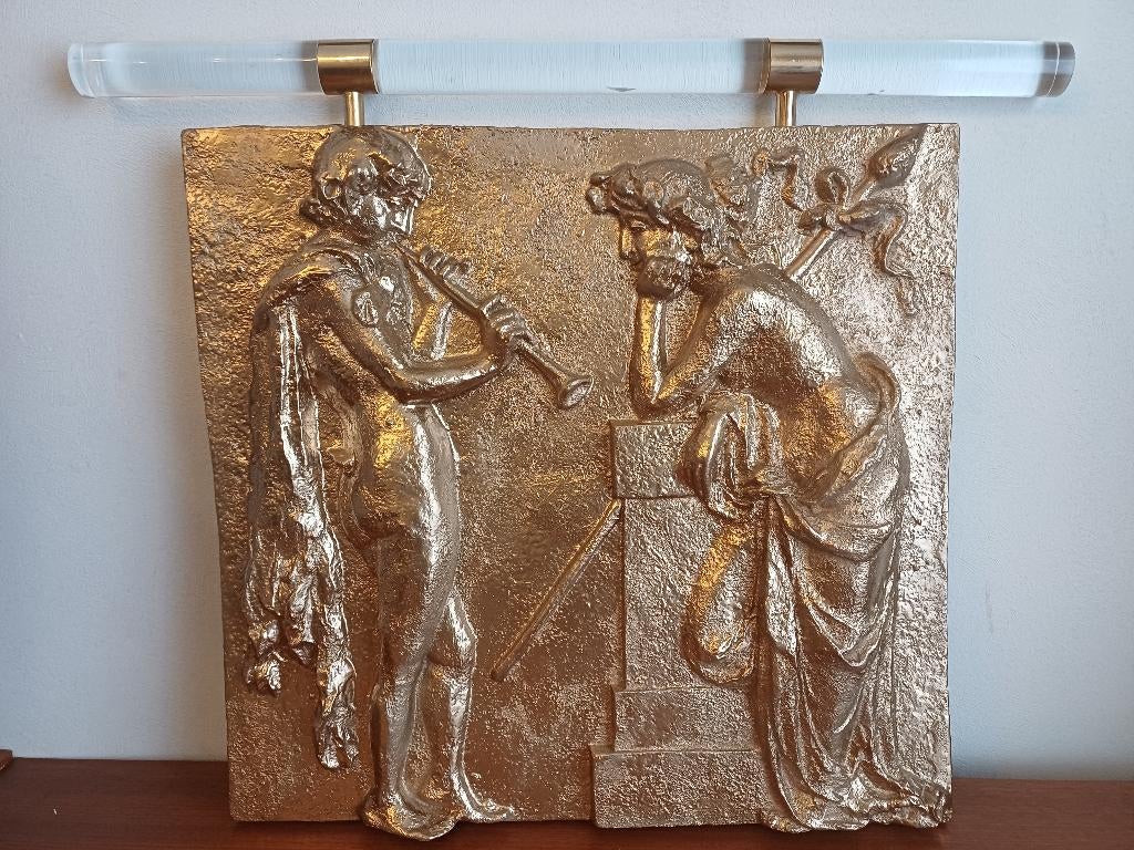 sculpturen in bas relief, Ophalen, Art nouveau, Wanddecoratie, Steen of Keramiek