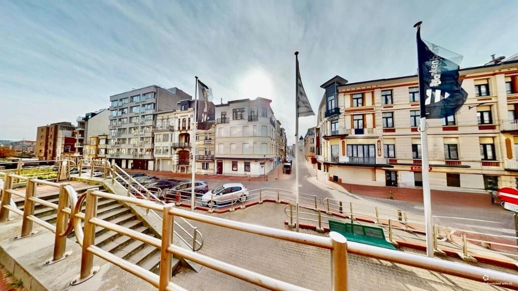 Volledig gerenoveerd appartement met zijdelings zeezicht, Tot 200 m², 65 m², 2 kamers, Provincie West-Vlaanderen