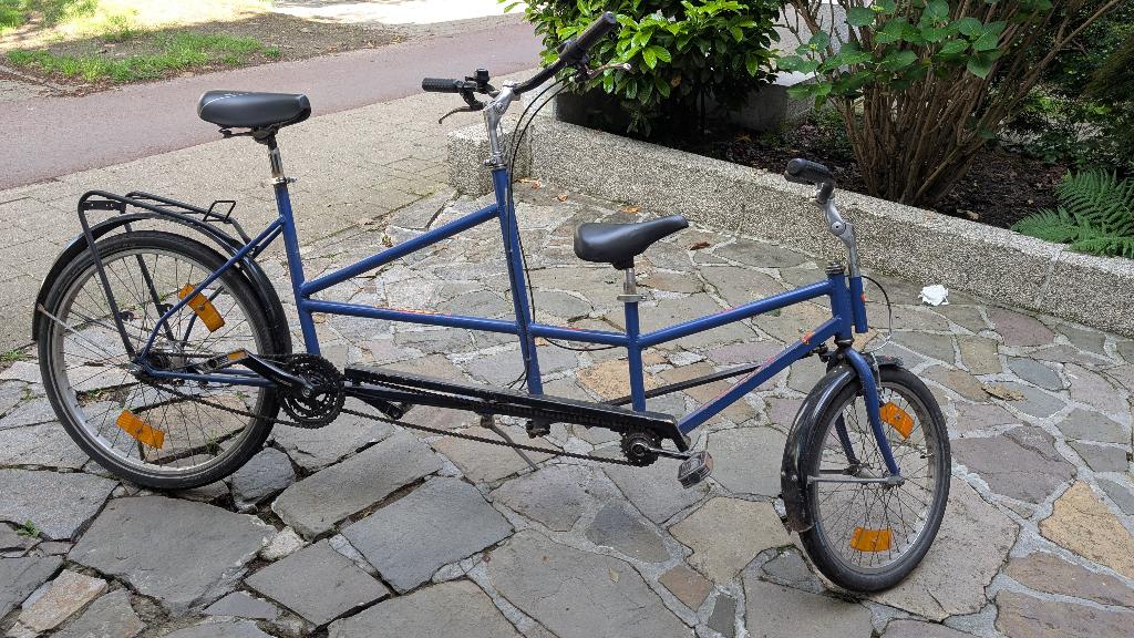 Onderwaterfiets - tandem ouder kind, Fietsen en Brommers, Ophalen, Gebruikt, Minder dan 10 versnellingen