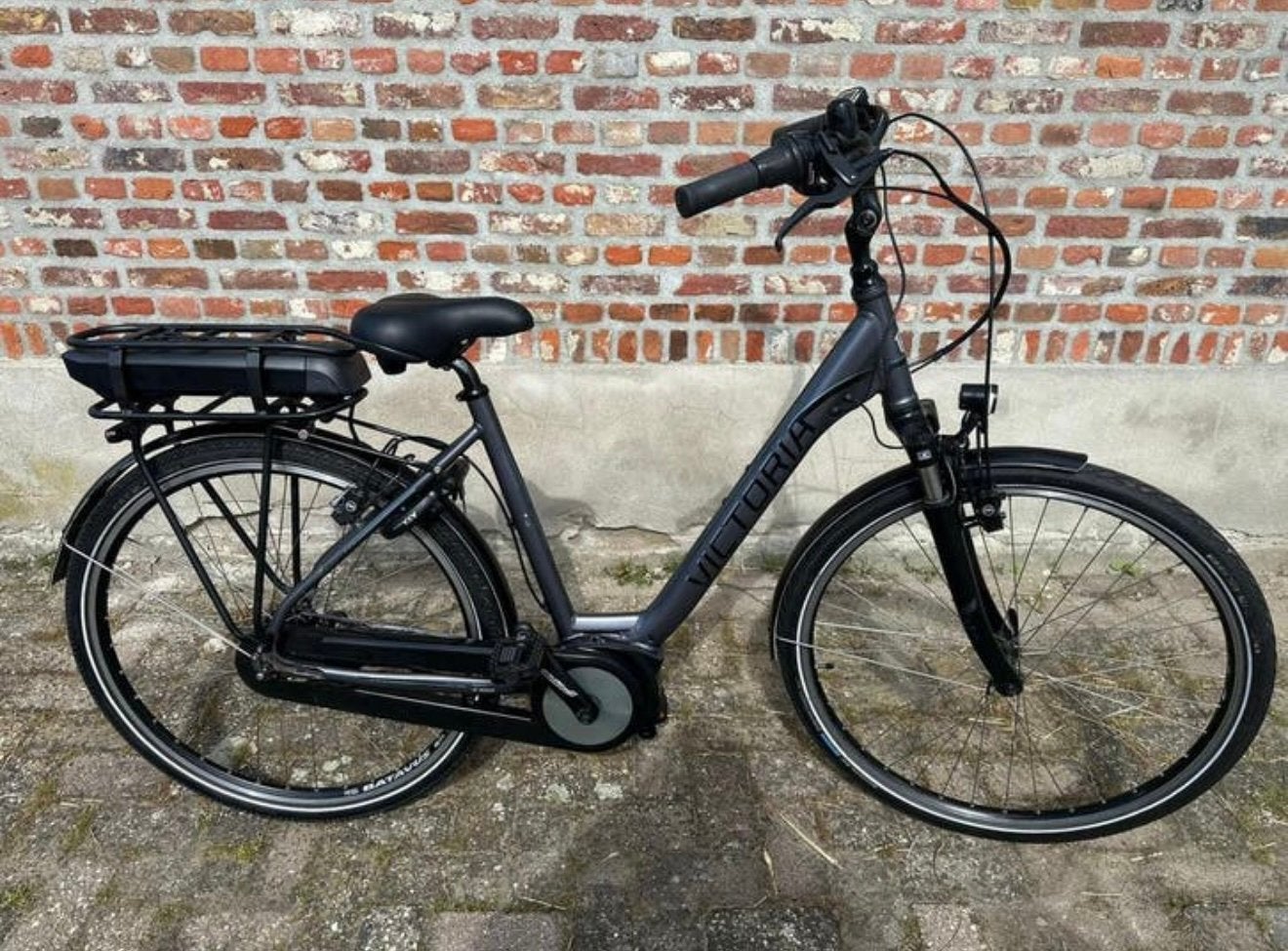 Electrische victoria bosch middenmotor fiets, Fietsen en Brommers, Zo goed als nieuw, 51 tot 55 cm, 50 km per accu of meer, Ophalen