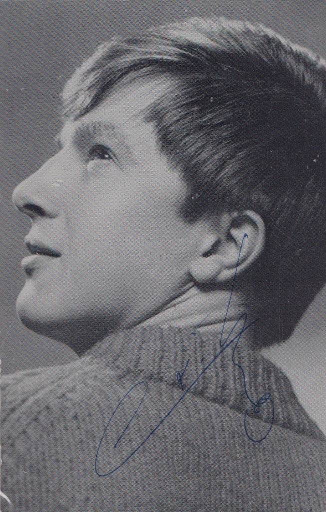 Foto / Postkaart Zanger – Erik Renard - Muziek  - Gesigneerd, Verzamelen, Muziek, Artiesten en Beroemdheden, Ophalen of Verzenden