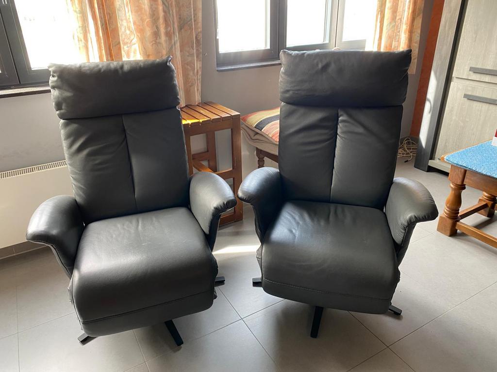 2 Lounge zetels, Huis en Inrichting, Fauteuils, Ophalen, Zo goed als nieuw