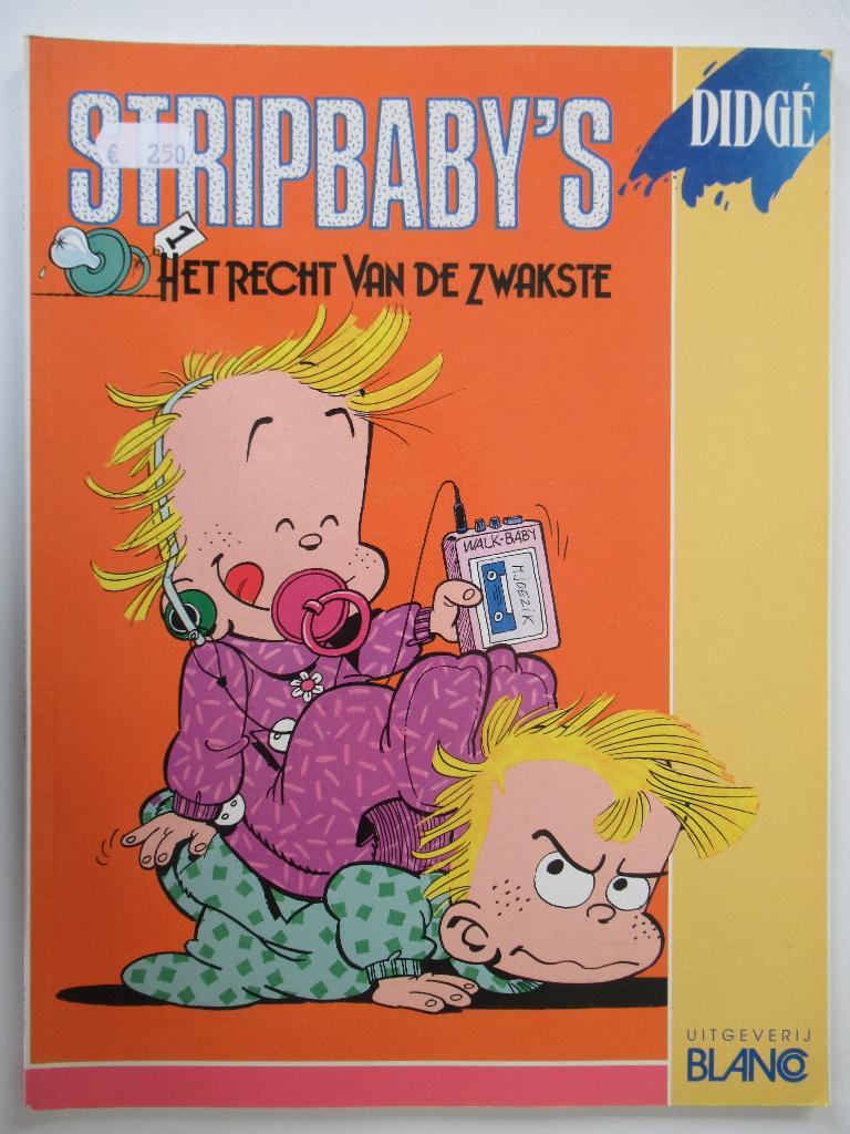 stripbaby's..nr.1..het recht van de zwakste..........1st, Ophalen of Verzenden, Zo goed als nieuw