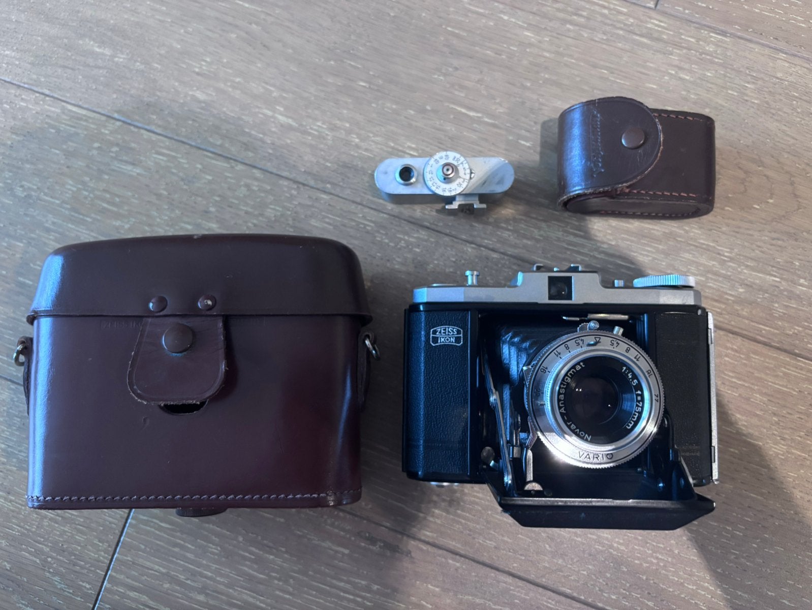 Nettar Zeiss Ikon avec Novar-Anastigmat 75 mm f/4,5, Enlèvement ou Envoi, Comme neuf