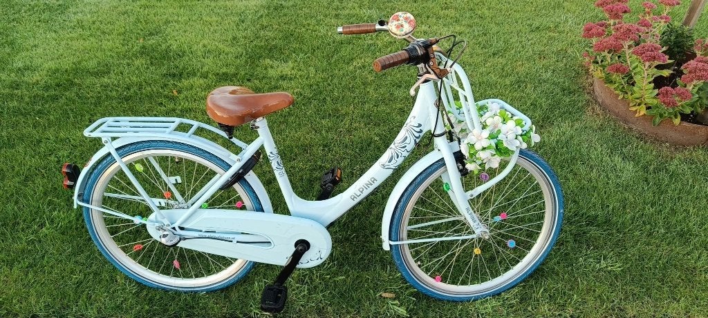 Meisjesfiets Alpina Clubb, Fietsen en Brommers, Ophalen, 22 inch, Velgrem, Alpina
