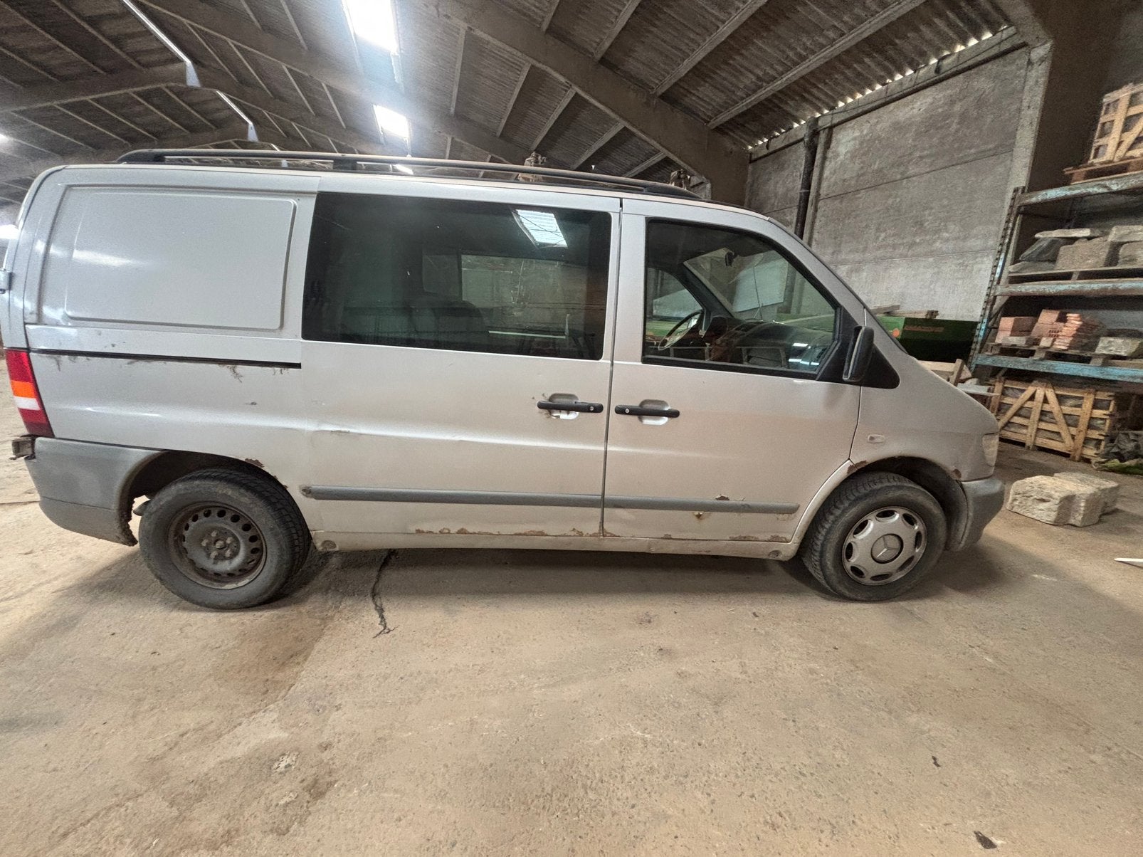 Vito te koop, Auto's, Mercedes-Benz, 5 deurs, Particulier, Zilver of Grijs