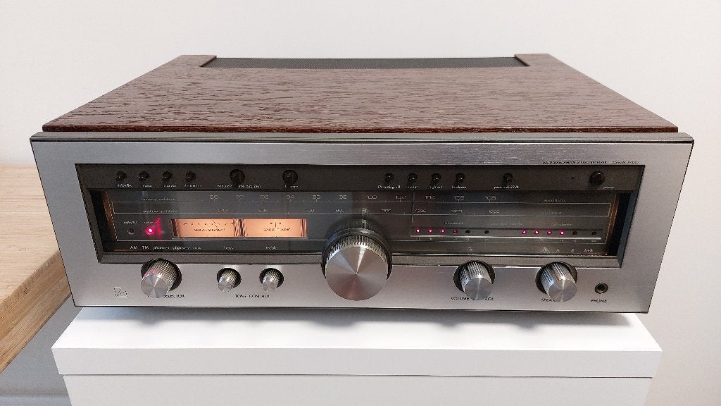 Luxman R-1050, Kenwood KR-6200, TV, Hi-fi & Vidéo, Amplificateurs & Ampli-syntoniseurs, Enlèvement ou Envoi, Comme neuf, Stéréo