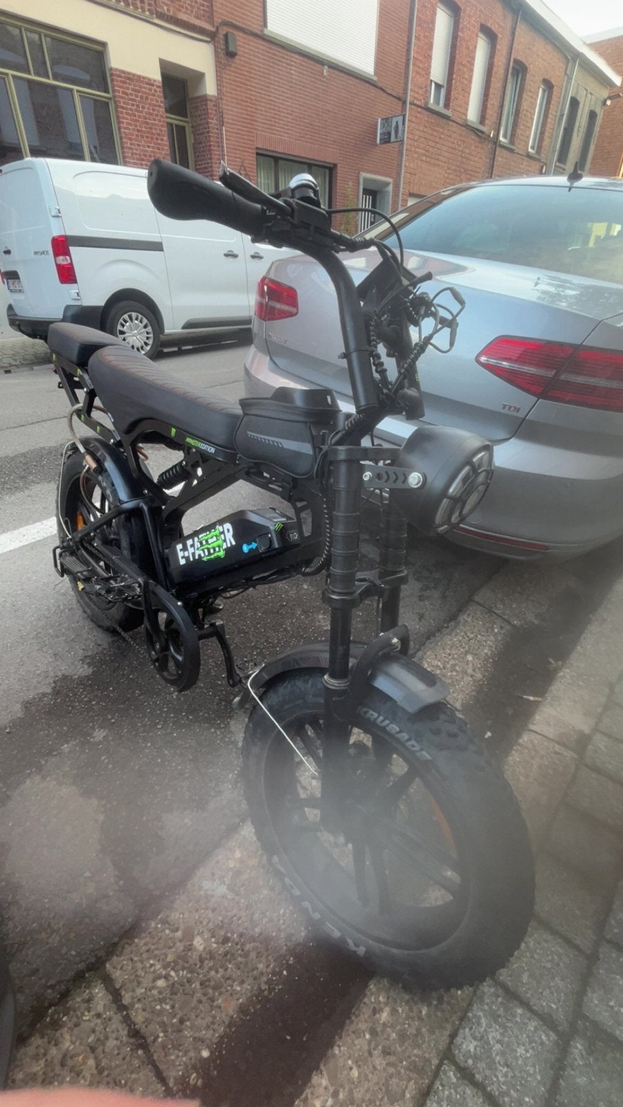 Fatbike E - father monster edition., Fietsen en Brommers, Ophalen, Zo goed als nieuw