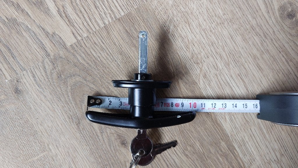 slot poort garage, Tuin en Terras, Ophalen of Verzenden, Nieuw, IJzer