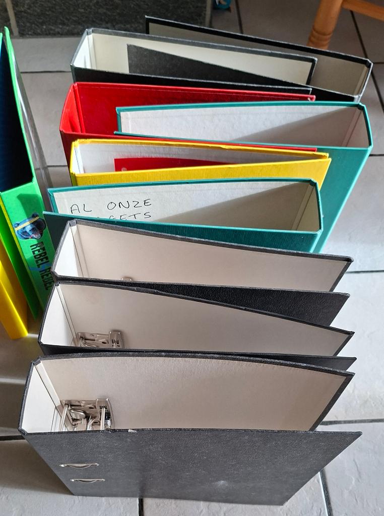 Gratis kaften klasseurs ringmappen, Diversen, Ophalen, Gebruikt