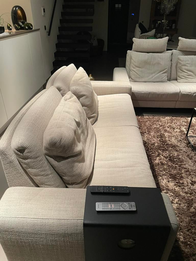 STOFFEN 3 ZIT MET RELAXEN EN 2 ZIT TE KOOP, Enlèvement, Comme neuf