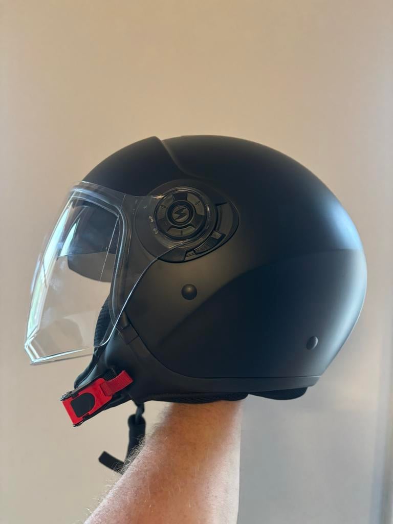 Scorpion exo city II jet helm mat zwart, Motoren, Jethelm, Nieuw zonder kaartje, XXL, Ophalen
