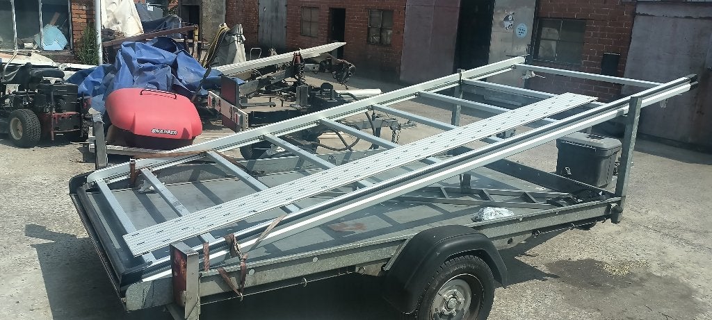 Dakdrager met lader bestelwagen L3 H2.  Renault Master., Autos : Divers, Porte-bagages, Enlèvement, Utilisé