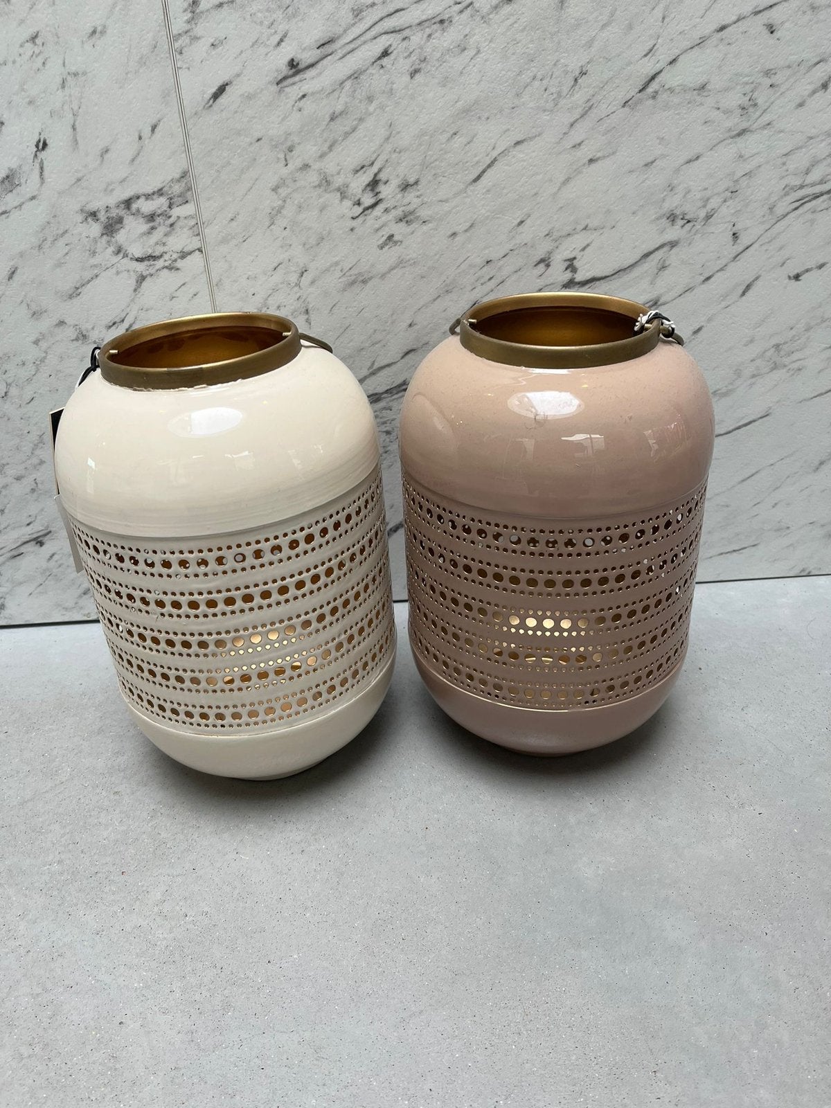 2 grote windlichten 40cm hoog, Huis en Inrichting, Ophalen, Nieuw