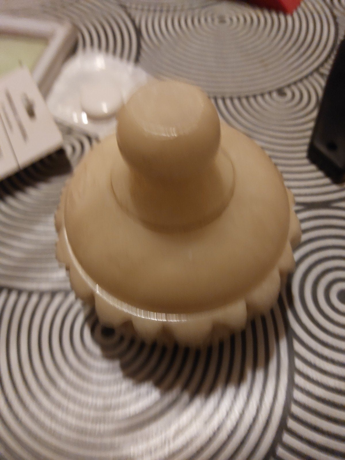 Charmant vintage doosje van gesneden albast – ideaal voor si, Ophalen
