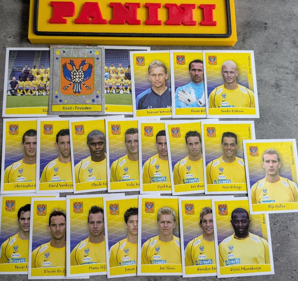 Panini football 2006 21X ST TRUIDEN STVV voetbal stickers, Ophalen of Verzenden, Nieuw