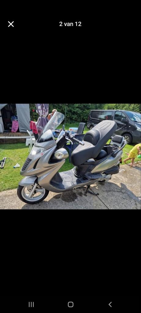 Kymco grand dink 125 cc, Enlèvement