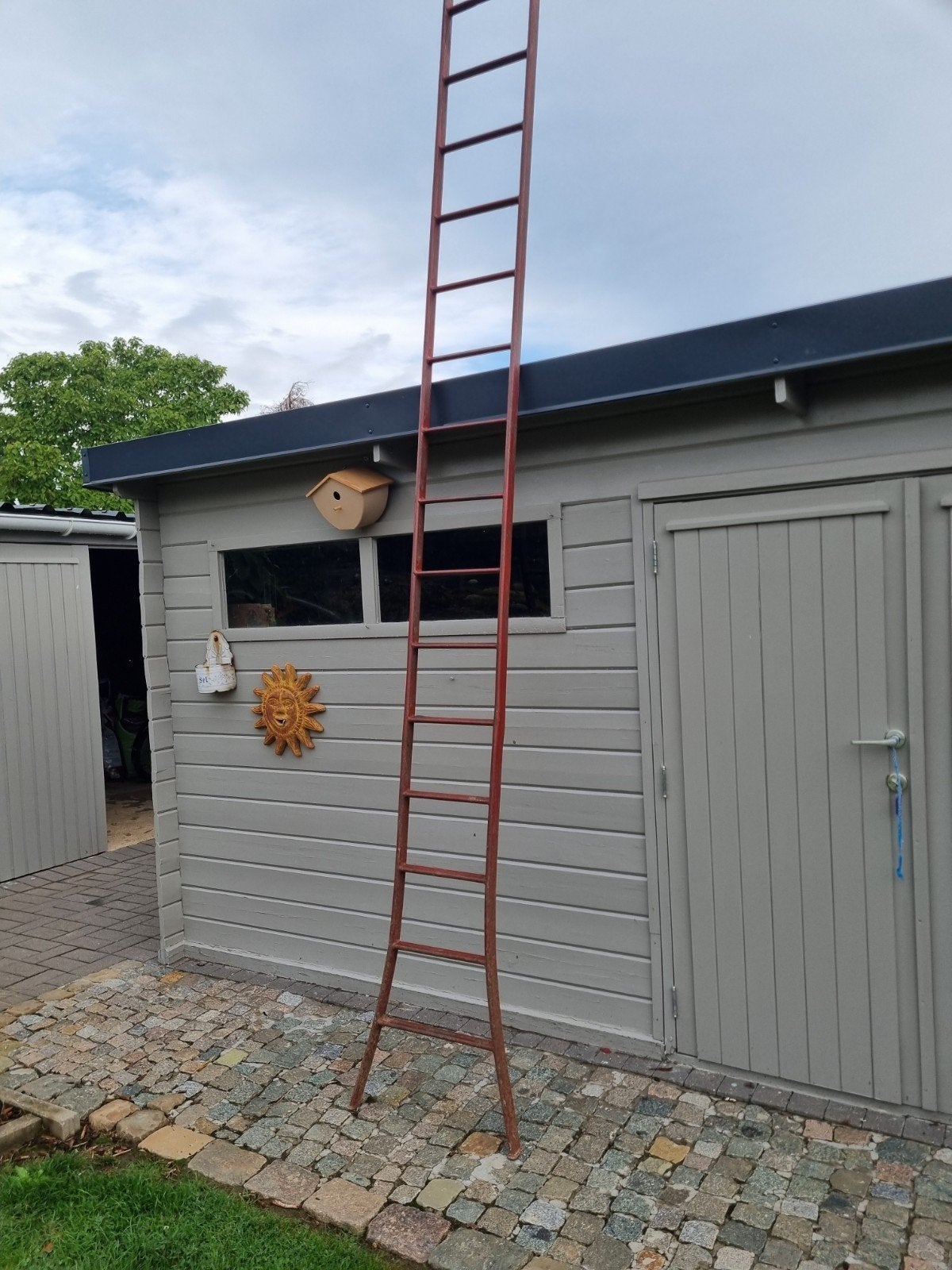 ijzeren ladder   3.50 meter lengte    15 sporten, Ophalen, Ladder