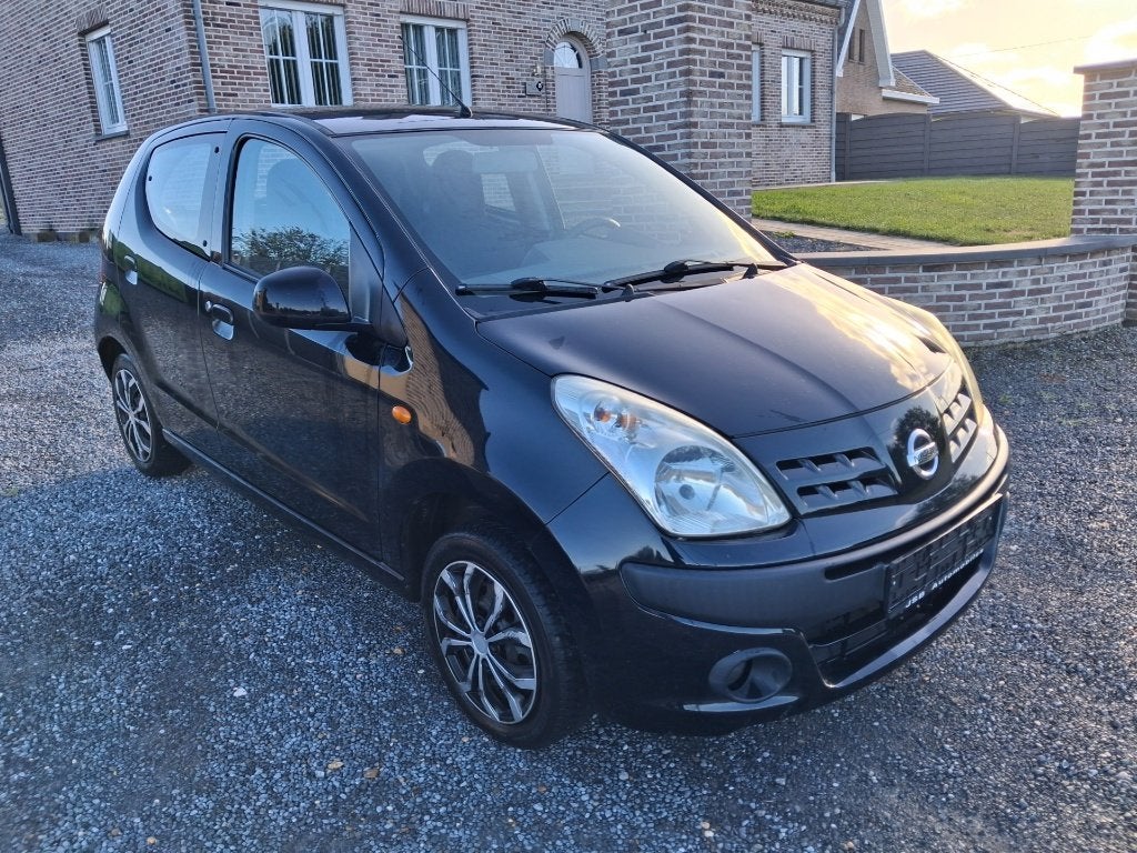 Nissan pixo benzine 2010, Auto's, Voorwielaandrijving, Euro 5, Stof, 50 kW