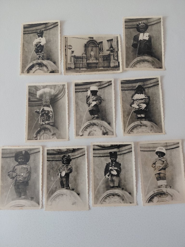 Manneken Pis ( photos ), Ophalen, 1960 tot 1980, Foto, Zo goed als nieuw